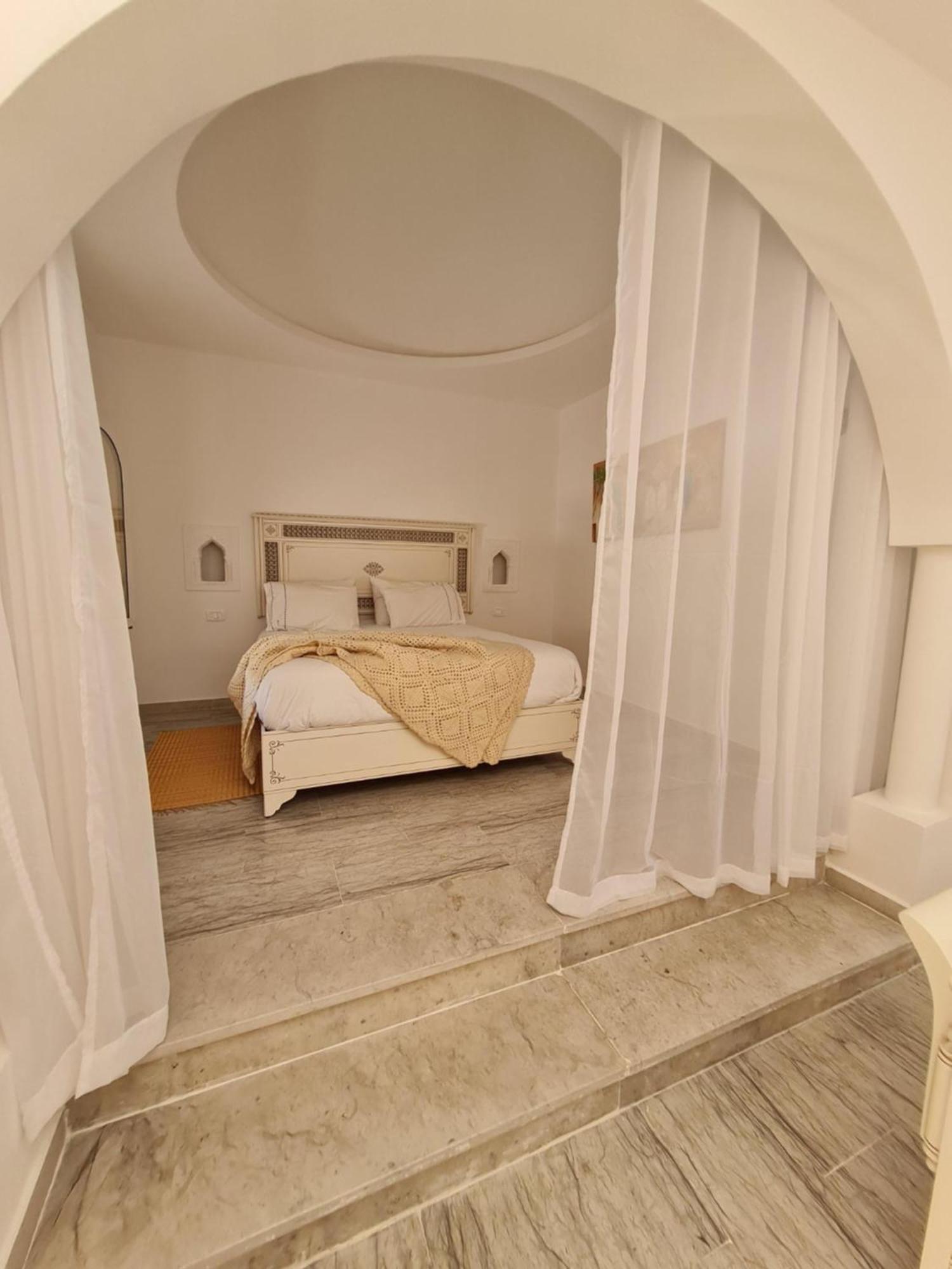 Musk De Djerba Suite Aziz Avec Piscine Temlale Extérieur photo
